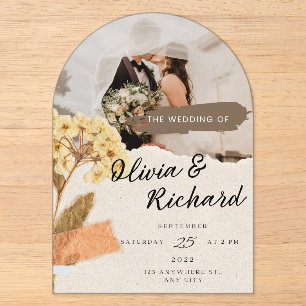Invitaciones Acrílicas La Boda De
