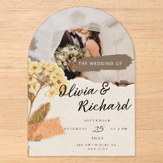 Invitaciones Acrílicas La Boda De