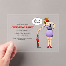 La fiesta de Navidad de la mujer encantadora