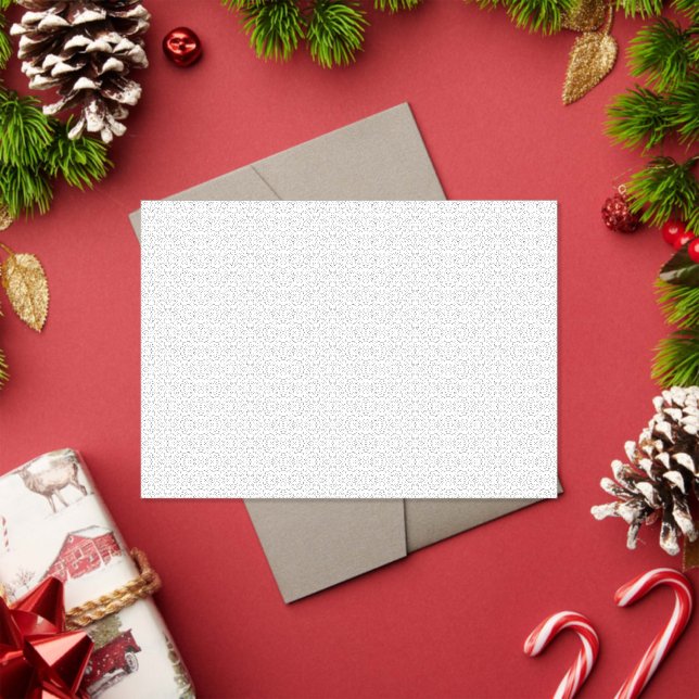 Invitaciones Acrílicas Light Grey Geometric Tile Pattern (Insitu (Vacaciones))