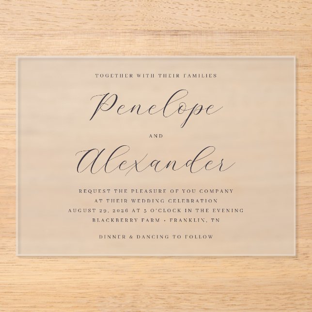 INVITACIONES ACRÍLICAS ___LLMGEN___ 16 (Anverso)