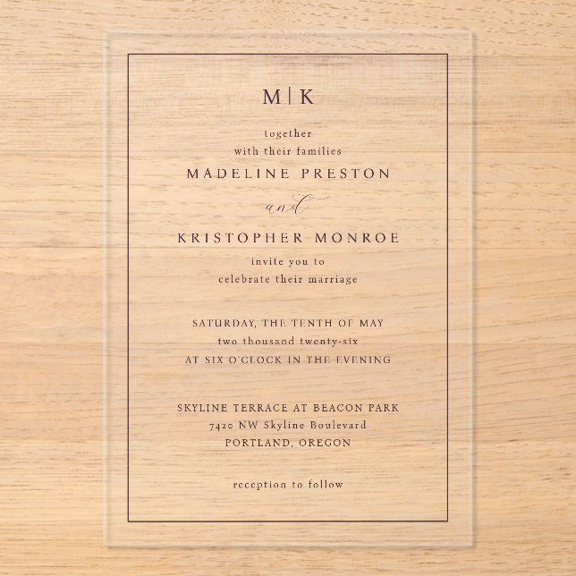 INVITACIONES ACRÍLICAS ___LLMGEN___ 16 (Anverso)