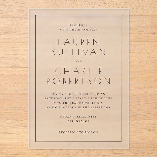 INVITACIONES ACRÍLICAS ___LLMGEN___ 17 (Anverso)