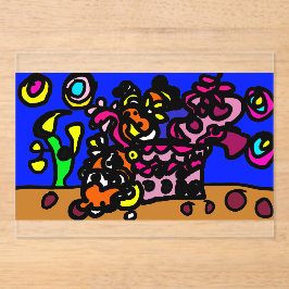 Invitaciones Acrílicas Los peces payaso aman 
