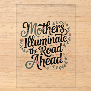 Invitaciones Acrílicas Madres Iluminan el Camino a Seguir