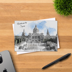 Invitaciones Acrílicas Madrid España - Bienvenidos a España