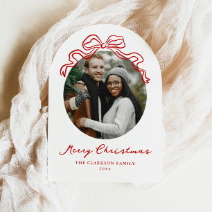 Invitaciones Acrílicas Mano caprichosa dibujó Navidades de vacaciones de 