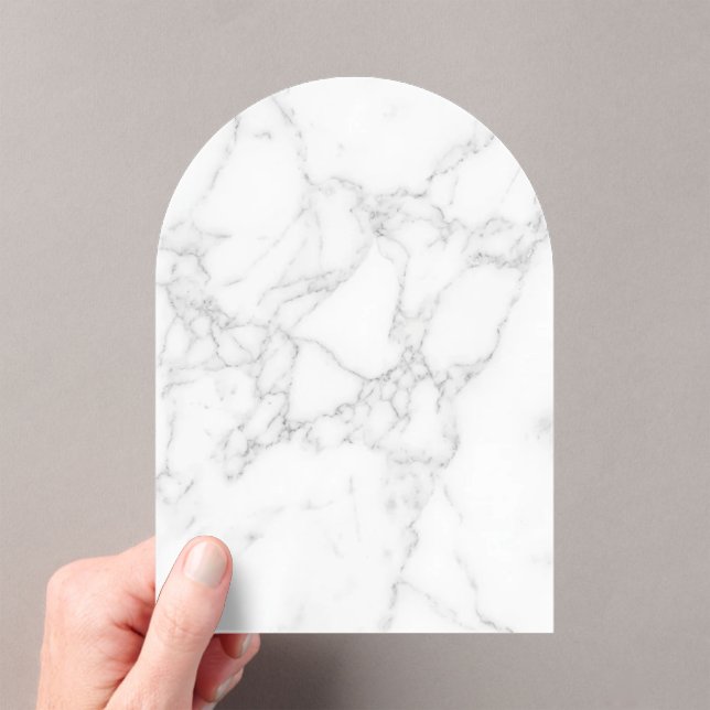 Invitaciones Acrílicas Mármol Blanco (Insitu (portátil))