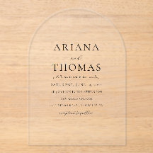 Modern Elegant Minimal Wedding