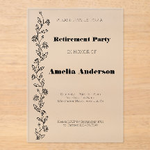 Moderna y elegante daisy de retiro negro