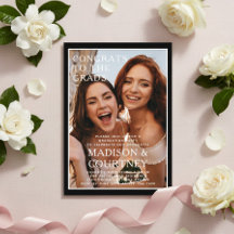 Moderno Partido de Graduación de Fotografía de Gin