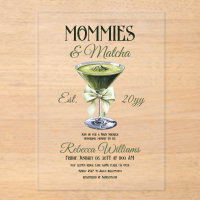 Momias del club retro y Baby Shower de Matcha Bow