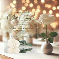 Nada Fancy Ama Solamente A Posh Boda De Rosa Blanc