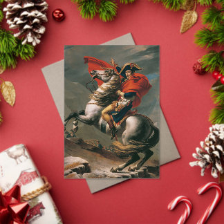 Invitaciones Acrílicas Napoleón con Caballo, Batalla del Paso de San Bern