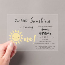 Nuestra Pequeña Sunshine Cumple Un Añito Lindo Cum
