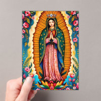 Nuestra Señora Virgen de Guadalupe, María, rezando