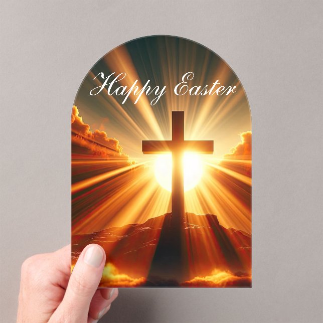 Invitaciones Acrílicas Pascua de primavera (Insitu (portátil))