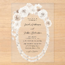 Perlas y Bodas Florales Blancas V2