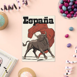 Invitaciones Acrílicas Póster de viaje a España
