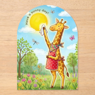Invitaciones Acrílicas ¡Que tengas un día soleado!
