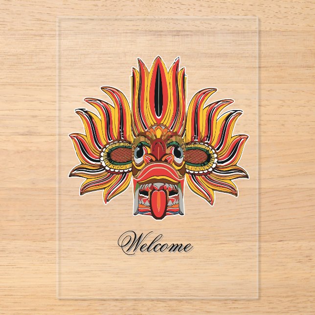 Invitaciones Acrílicas Raksha (Anverso)