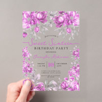 Ramillete floral femenino Cumpleaños Sweet 16 Rosa