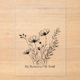 Invitaciones Acrílicas Restaura mi diseño Minimalista Soul