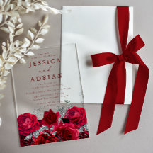 Rosas Rojas y Elegante Boda de Plata