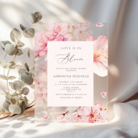 Sakura Love está en flor Ducha de novia