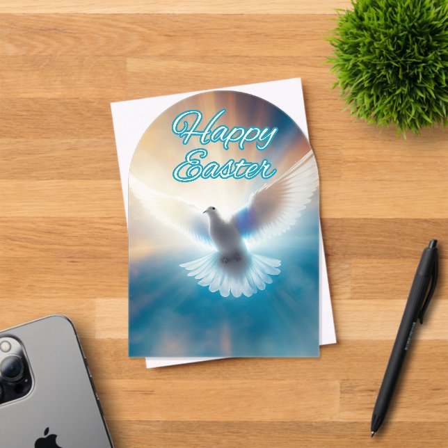 Invitaciones Acrílicas Saludos De Pascua Desde Nosotros (Insitu (Tarjeta de Invitación))