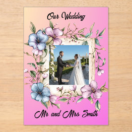 Invitaciones Acrílicas Share your gratitude with this sAcrylic Invitation