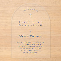 simple tinta azul pura primera comunión sagrada