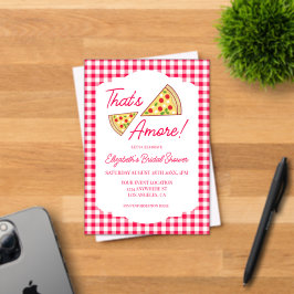 Invitaciones Acrílicas That's Amore Bridal Shower