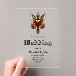 Invitaciones Acrílicas The spirit of the wonderful vintage style.