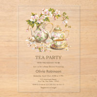 Tiempo de Fiesta del té de la tetera floral para e