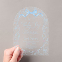 Toile De Jouy Baby Shower con animación Bow Boy