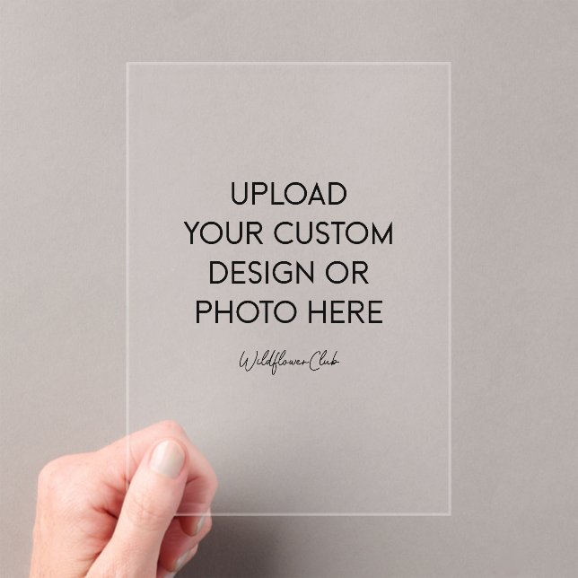 Invitaciones Acrílicas Transparent Acrylic Invitations (Insitu (portátil))