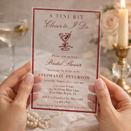 Invitaciones Acrílicas Un poquito más cerca de "Te lo prometo" Fiesta de 