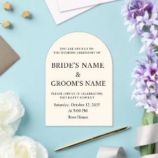 Invitaciones Acrílicas Una Celebración de Amor