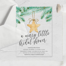 Una pequeña ducha de novia amarga