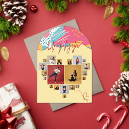 Invitaciones Acrílicas Unapologetic Personalized Feminine Photo Collage