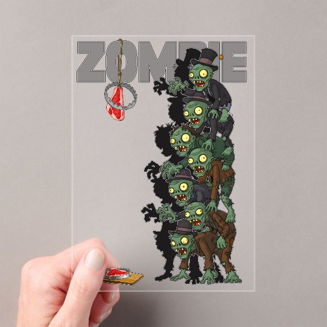 Invitaciones Acrílicas zombis (Insitu (portátil))