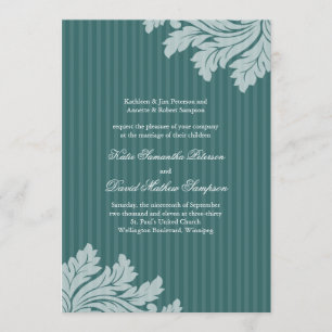 Invitaciones adaptables con clase de la boda