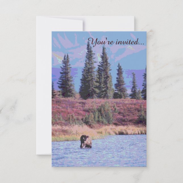 Invitaciones adaptables rústicas del boda de los (Anverso)