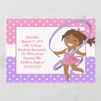 Invitaciones afroamericanas del B-día de la