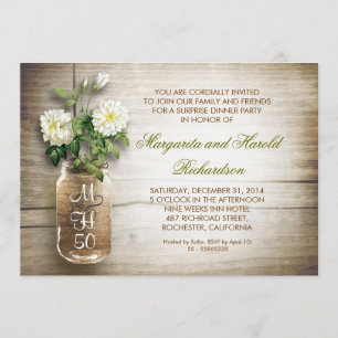 invitaciones al aniversario del boda de barro de m