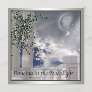 Invitaciones al Baile de Graduación Moonlight Danc