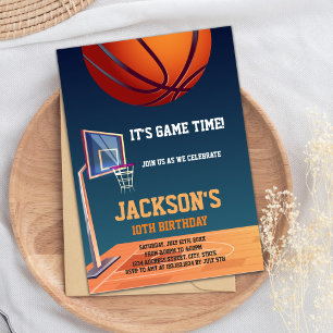 Invitaciones al baloncesto en tiempo de juego