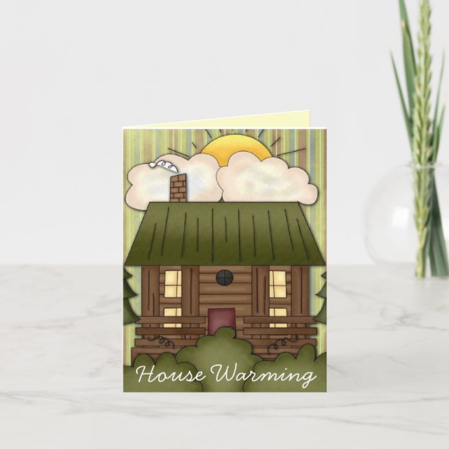 Invitaciones al calentamiento de la casa (Anverso)