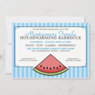 Invitaciones al calentamiento de la casa de la fam